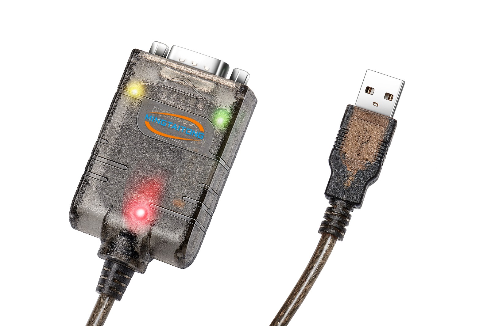 MT-108 USB 轉(zhuǎn) RS232 帶指示燈 靜電保護(hù)